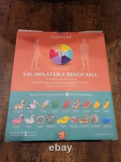 Giant Very Rare Vintage Sunny Life XXL Beach Ball Very Soft