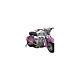 Giggo Toys Little Vintage 6V Battery Powered Indian Motorcycle Pink