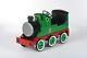 Green Classic Vintage-Style Metal Train Pedal Car -Full Size Perfect Gift Choice