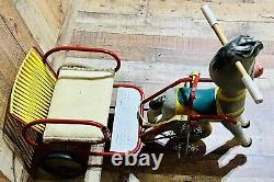 Gumont pedal donkey & cart gumont pedal toy Vintage Rare Collectable Italy