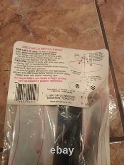 HUGE Vintage 9 Gayla Aero Kite's NOS 1980s Toy 4ft Wing Store Keel Lot Prop