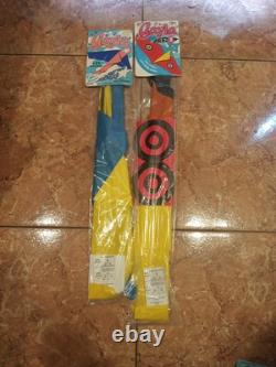 HUGE Vintage 9 Gayla Aero Kite's NOS 1980s Toy 4ft Wing Store Keel Lot Prop