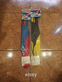 HUGE Vintage 9 Gayla Aero Kite's NOS 1980s Toy 4ft Wing Store Keel Lot Prop