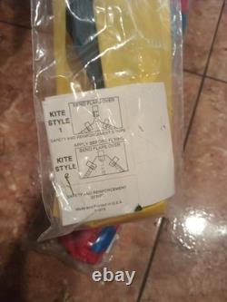 HUGE Vintage 9 Gayla Aero Kite's NOS 1980s Toy 4ft Wing Store Keel Lot Prop
