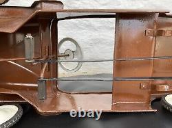 Hamilton Army Jeep Dump Pedal Car Vintage 1950s Pressed Steel Amateur Resto