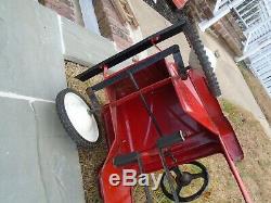 Hamilton Fire Patrol Jeep Dept. No. 9 Hose & Ladder Truck Pedal Car Vintage