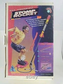 High Performance Stomp Rocket Rare Patent Pending NOS New Vintage 90's Kid Toy