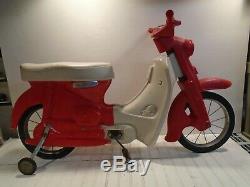 Honda 50 Pedal Motorcycle Vintage 1960s Irwin