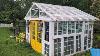 How To Build A Recycled Window Greenhouse In 5 Minutes