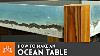 How To Make An Ocean Table Concrete And Epoxy Resin