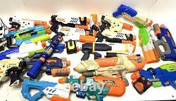 Huge lot Of 18 Vintage Larami Super Soaker Squirt Water Guns