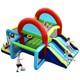 Inflatable Bounce House Kids Bouncy Jumping Castle with Dual Slides Without Blower