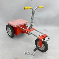 Irish Mail Hand Car Buckley Mfg Chicago 1950s Vintage Chain Drive Pedal Car