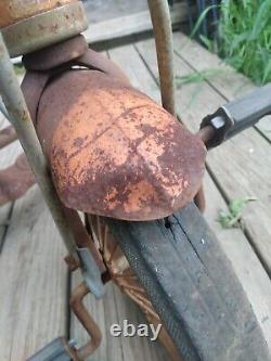 JUNIOR BRAND Vintage Metal Child's Tricycle 1940's -50's