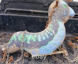 J. E. Burke Co. 33' x21 Cast Iron Worm Playground Toy