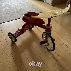 Junior Bike Tricycle Junior Toy Co. Antique 1950's Batwing Handlebars