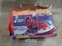Kawasaki Inflatable Jet Ski RARE 2 Person Vintage Collectible Hydroslide Towable