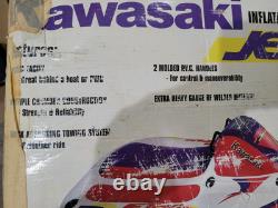 Kawasaki Inflatable Jet Ski RARE 2 Person Vintage Collectible Hydroslide Towable