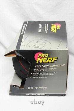 Kenner vintage Pro Nerf 1992 Pro Basketball rare Red and Black with Box