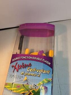 Kite, Plane 3D Double Function Glider 70 2 in 1 Single Line Vintage NOS Rare