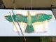 Kite Vintage Bird In Flight Cloth Circa 1940. Two Unwrapped Paper Kites Vintage