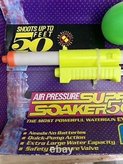 Larami Super Soaker 50 Brand New in Box Original 90s Toy Vintage