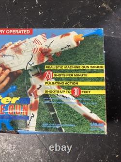 Larami water machine gun sound 1991 vintage toy in box