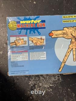 Larami water machine gun sound 1991 vintage toy in box