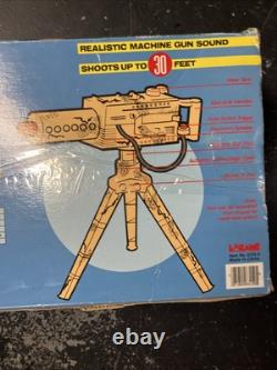 Larami water machine gun sound 1991 vintage toy in box