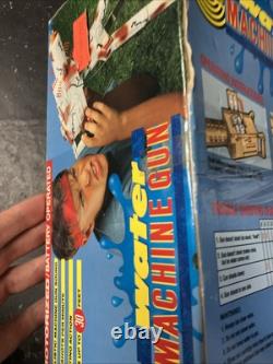 Larami water machine gun sound 1991 vintage toy in box