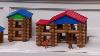 Lincoln Logs 153 Piece Retro Edition Tin Figures On Qvc