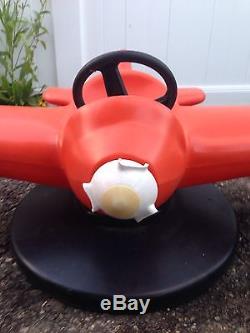 Little Tikes Airplane Teeter Totter Ride On Child Toddler Vintage