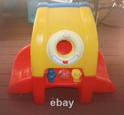 Little Tikes Peek A Boo Tunnel Bridge Red Blue Yellow Baby Toddler Vtg RARE HTF