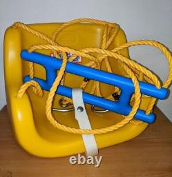 Little Tikes Toddler Child Yellow Outdoor Swing #4409 Vintage With Original Box