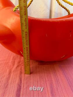 Little tikes red airplane swing made USA vintage (scuffs on the body)