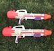 Lot Of 2 VTG Larami 1997 Super Soaker CPS 2500 Pressure Water Gun 9799 kids toys