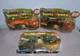 Lot Of 3 New VTG 2002 X Concepts Water Worm Hydropede 3' Long Hold 3 lbs NOS