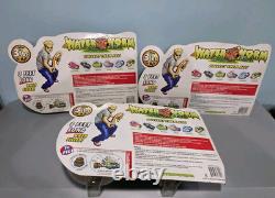 Lot Of 3 New VTG 2002 X Concepts Water Worm Hydropede 3' Long Hold 3 lbs NOS