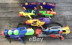 Lot of 7 VTG Larami Super Soakers CPS 4100 1200 1700 XP70 XP65 XP270 XP 70 65