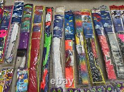 Lot of 98 Kites! Massive Variety of Classic, Vintage, Collectible models