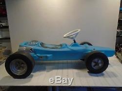 MARX Ride On Racing Car Vintage 1969 SUPER RARE