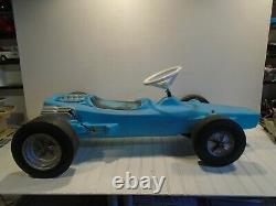 MARX Sun-N-Snow Racer Ride-On Car Vintage 1969 Racing Car