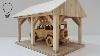 Making A Carport Toy For Wooden Cars