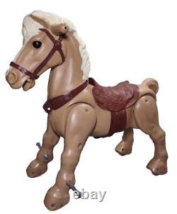 Marvel the Mustang Ride on Proarce MARX Reproduction Toy Horse, Vintage Rare