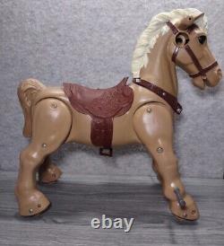 Marvel the Mustang Ride on Proarce MARX Reproduction Toy Horse, Vintage Rare