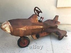 Mid to late 1950's Vintage Murray Atomc Missile Pedal Car