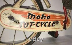 (Miniature)Original Rare Vintage MOBO TOT-Cycle Pedal Bike 50S