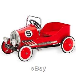 Morgan Cycle Red Steel Pedal Car Vintage Retro Style Ride-on Toy Auth Dealer New