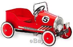 Morgan Cycle Red Steel Pedal Car Vintage Retro Style Ride-on Toy Auth Dealer New