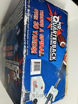 Mr. Quarterback Football Passing Machine, New In Box Vintage Rare Htf